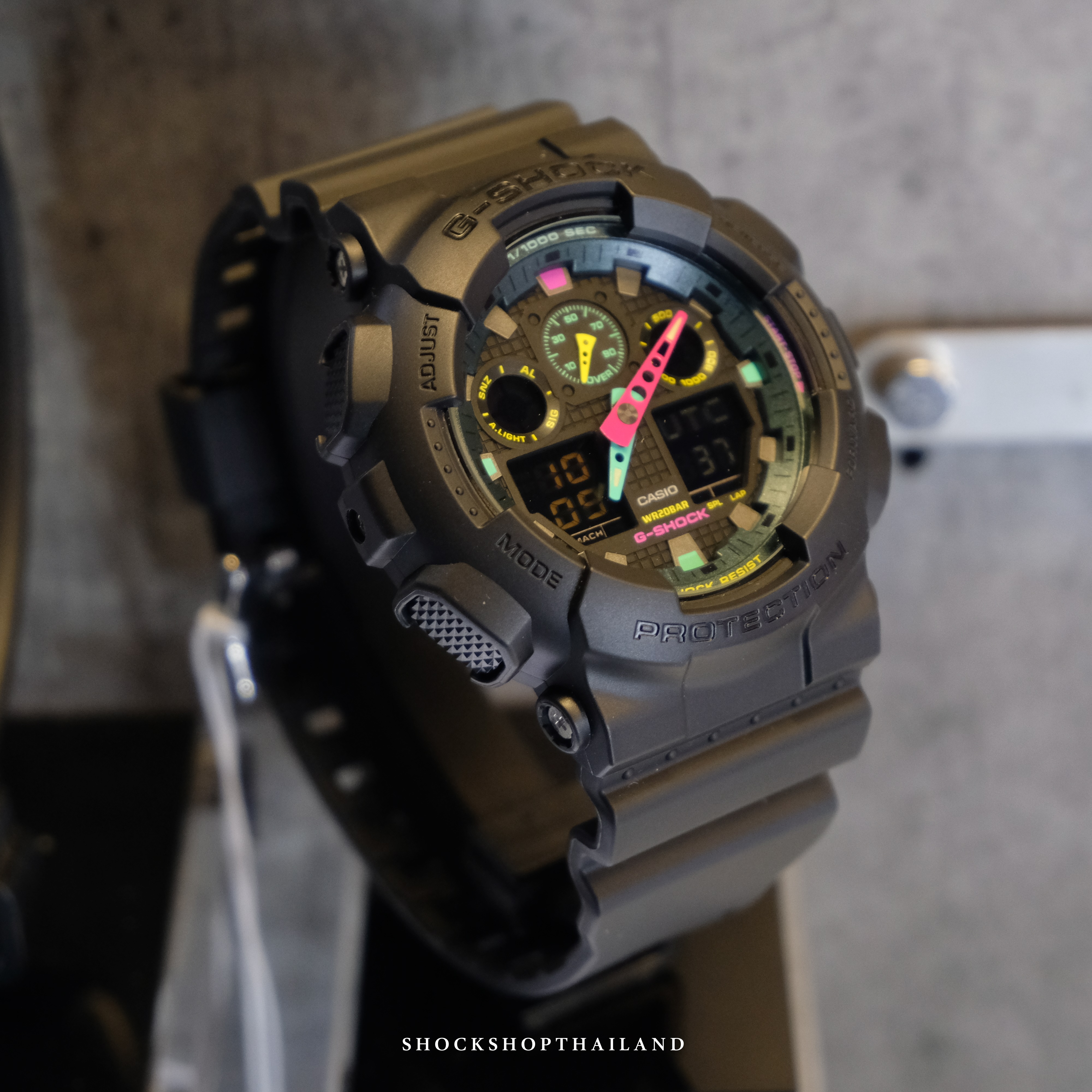 นาฬิกาผู้ชาย G-SHOCK รุ่น GA-100MF-1A ซีรีส์ GA-100 จีช็อค