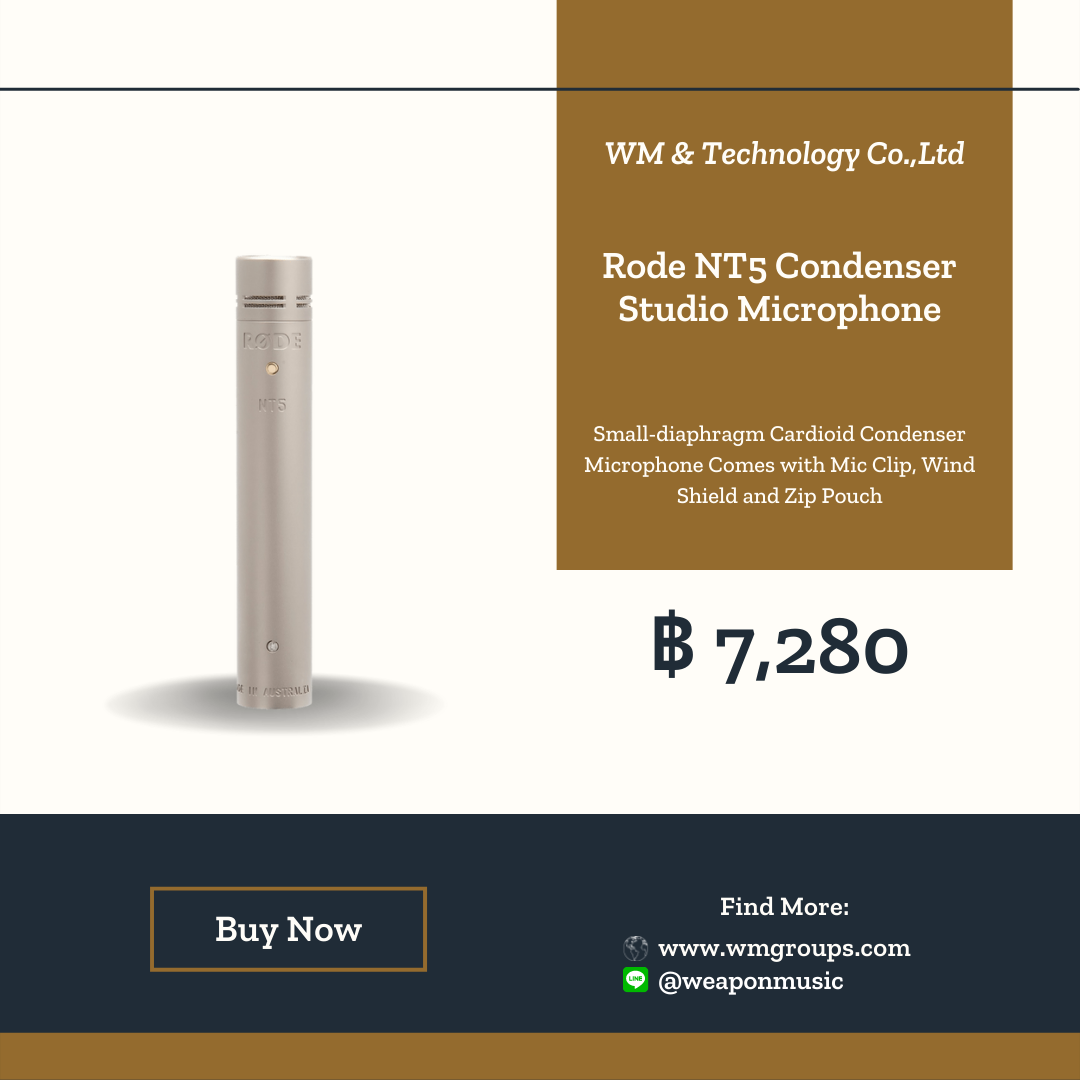 Rode NT5 Condenser Studio Microphone