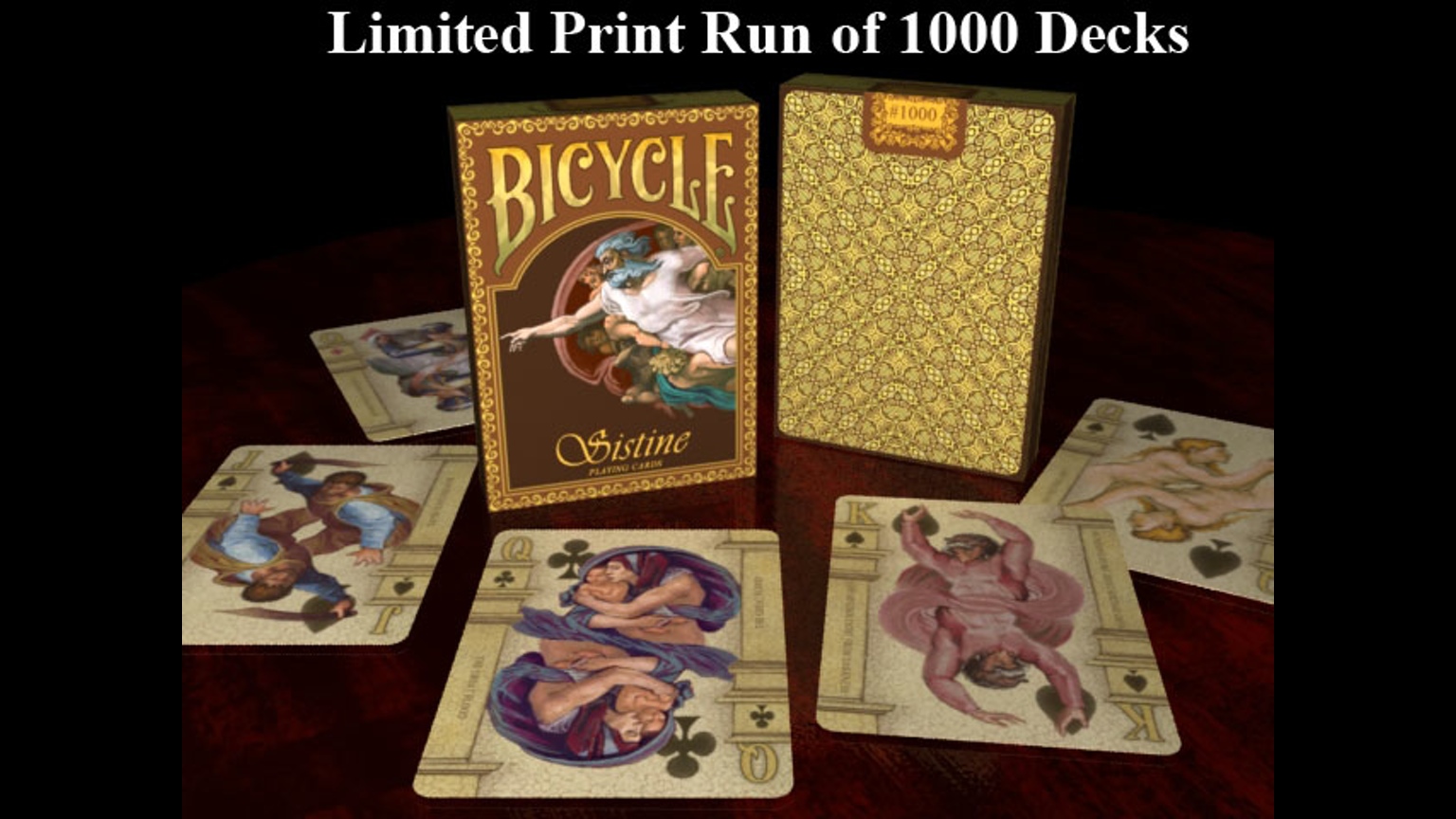 Bicycle Sistine Playing Cards