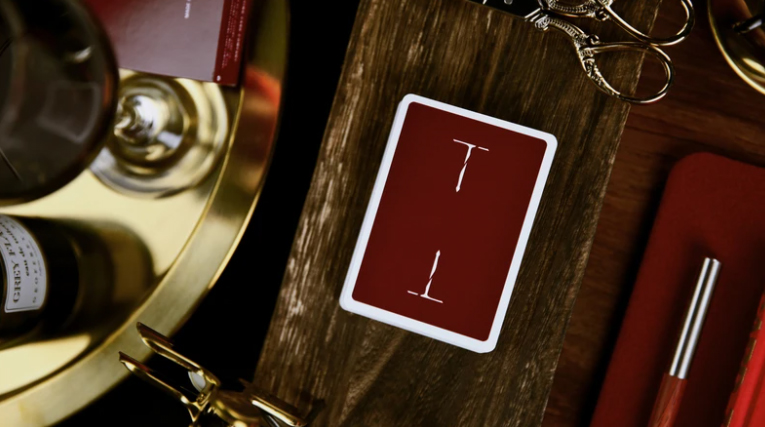 TCC Poker Sword T Playing Cards (RED)