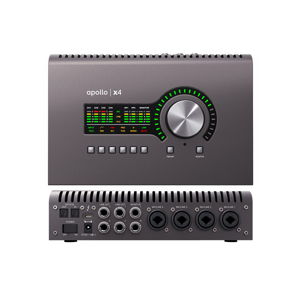 Universal X4 Thunderbolt 3 Audio Interface