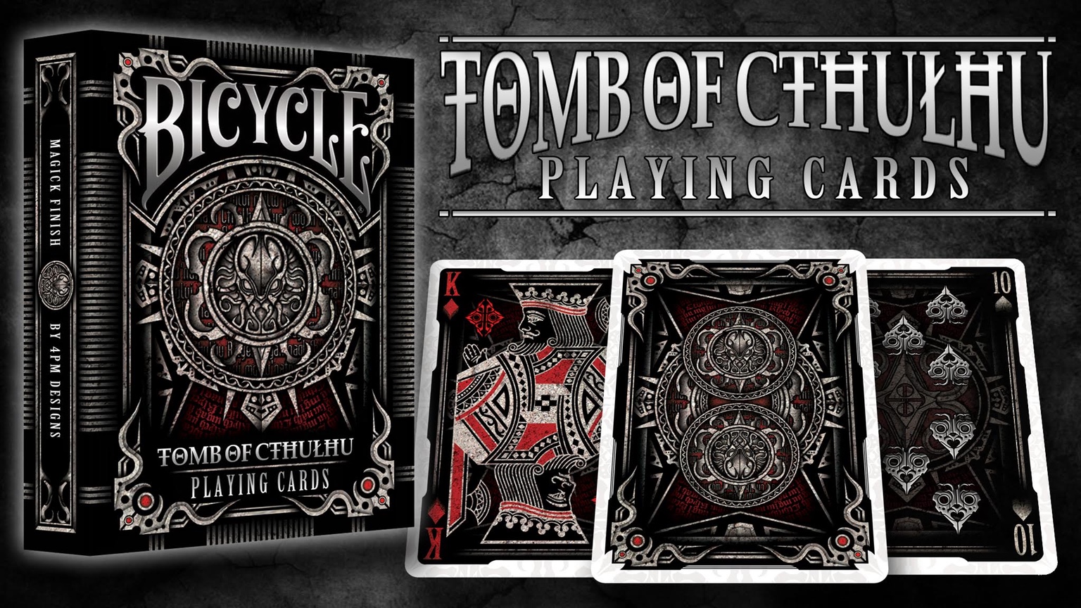 Bicycle Tomb of Cthulhu Plating Cards