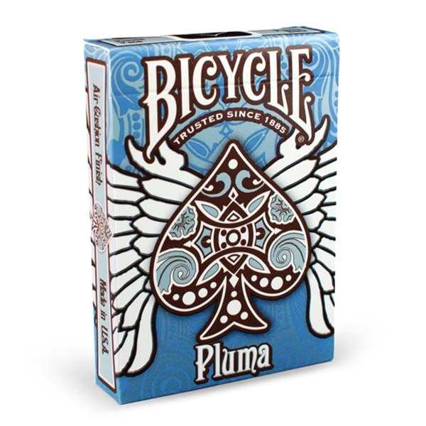 Bicycle Pluma Blue Edition Playing Cards