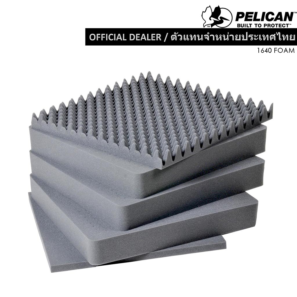 PELICAN 1640 CASE WITH FOAM - BLACK - Pelican Thailand