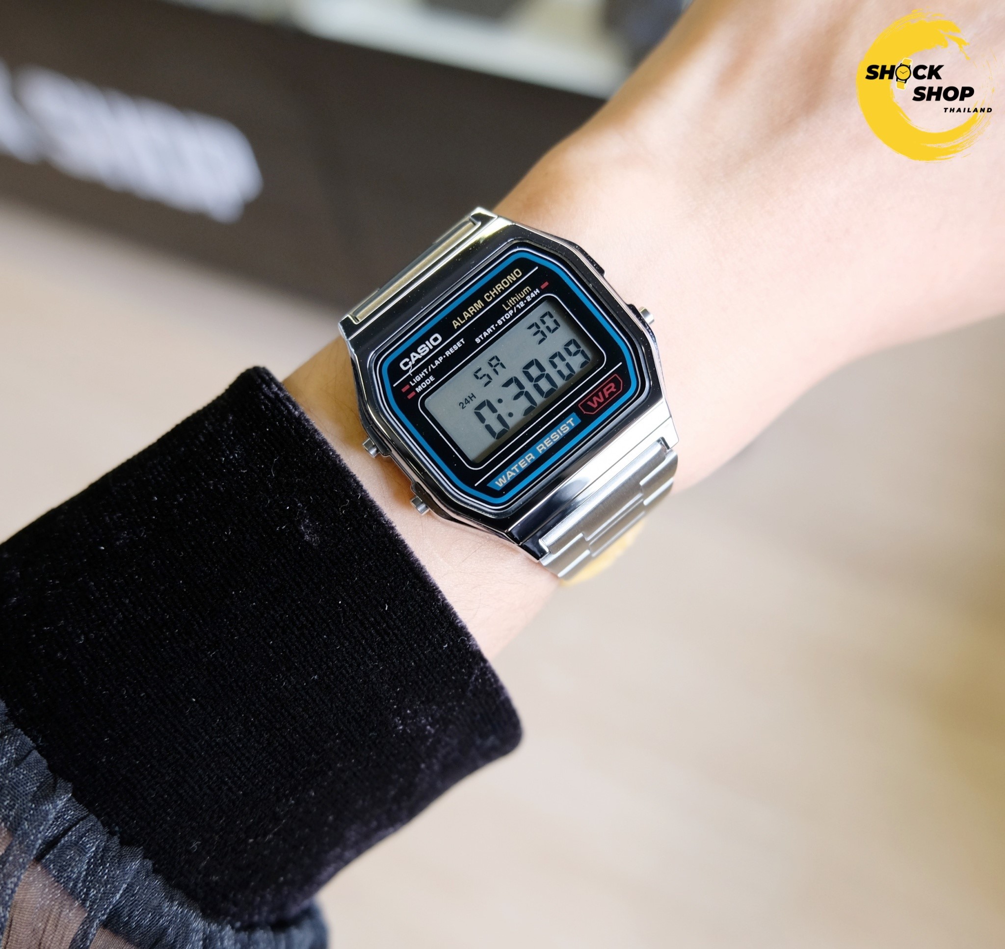 นาฬิกาผู้หญิง Casio รุ่น A158WA-1D คาสิโอ