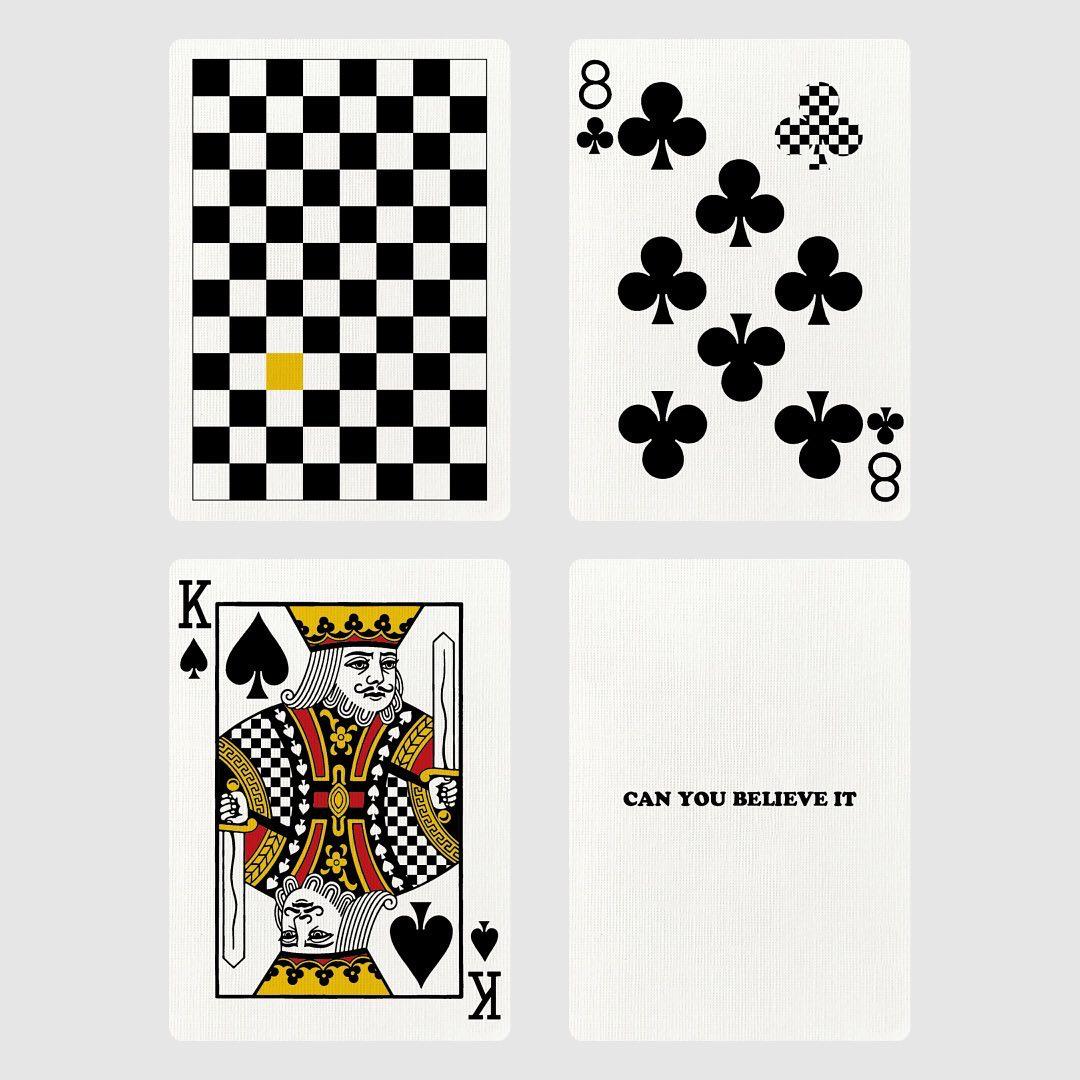 Checkerboard Playing Cards