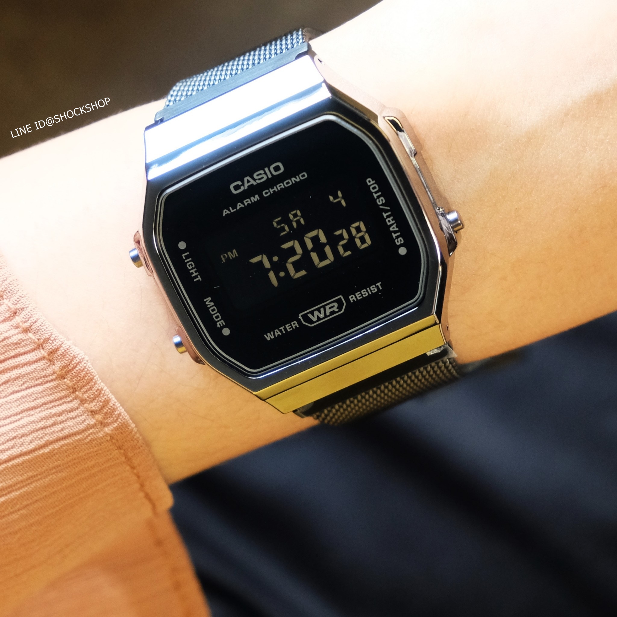 นาฬิกาข้อมือ Casio รุ่น A168WEMB-1B คาสิโอ