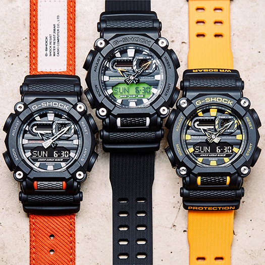CASIO G-SHOCK นาฬิกาผู้ชาย รุ่น GA-900A-1A9 ซีรีส์ GA-900 จีช็อค