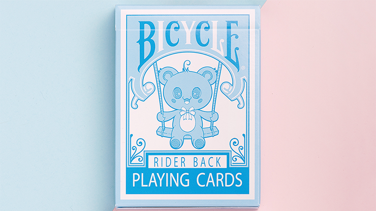 Light Blue Bicycle Lovely Bear Cards (Limited Edition)