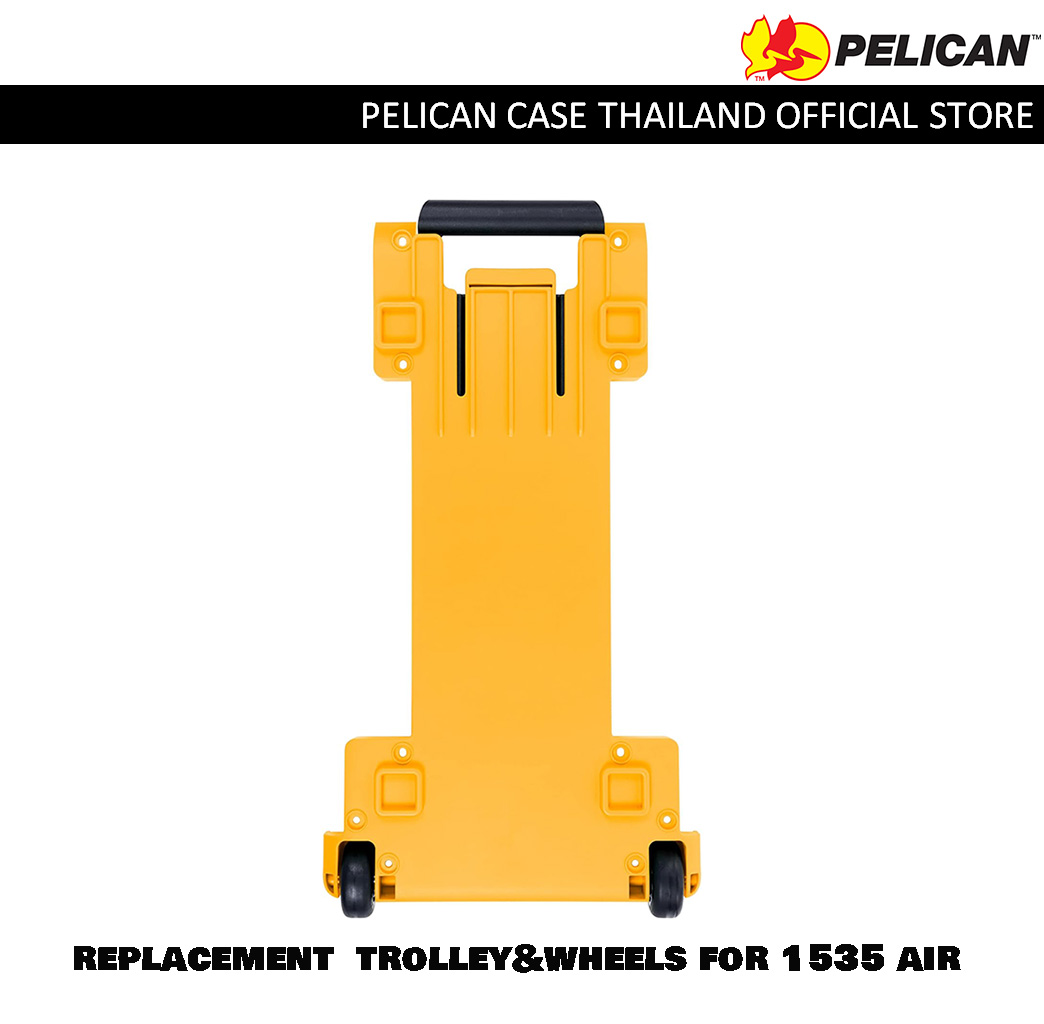 Pelican Replacement Trolley & Wheel Assembly For Air 1535 - Yellow