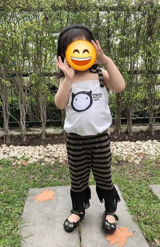 ชุดเซ็ทแมว Pang no Neko by Le Petit Pumm 4y มือสอง เหมือนใหม่