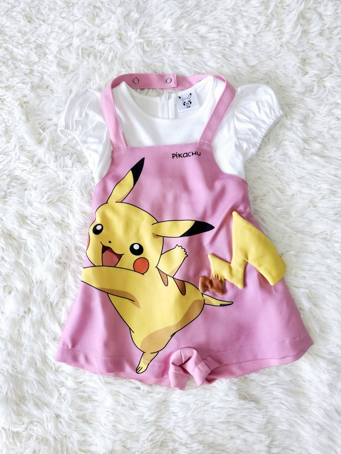 เอี๊ยม PIKACHU ไซส์ 24m Laugh by ChaLom มือสอง เหมือนใหม่ ไม่มีตำหนิ