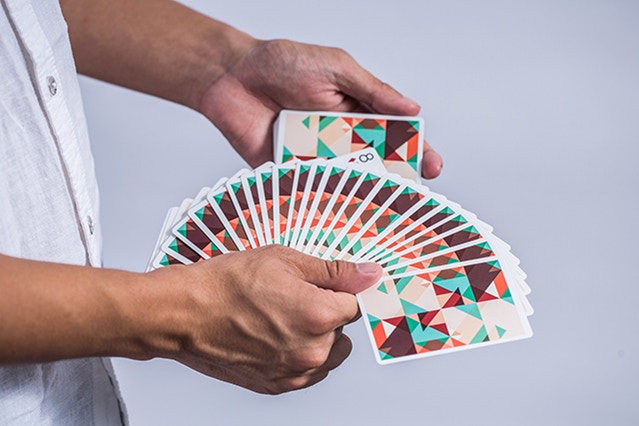 Sparkle Point Playing Cards