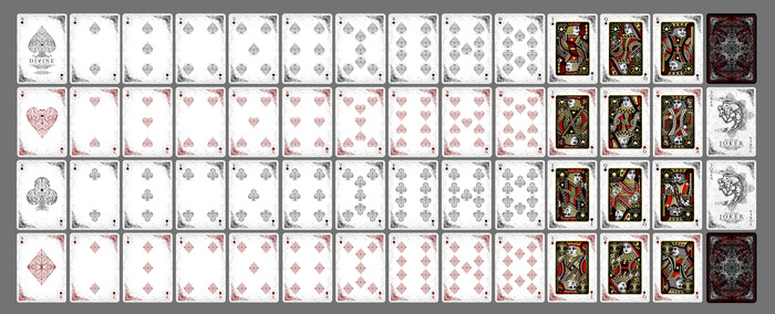 Ritual luxury playing card