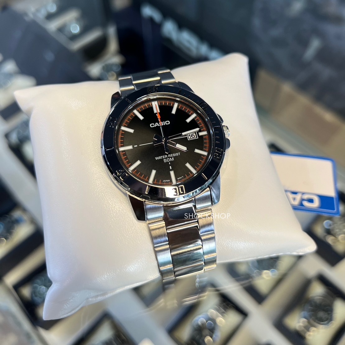 นาฬิกาผู้ชาย Casio รุ่น MTP-VD01D-1E2 คาสิโอ