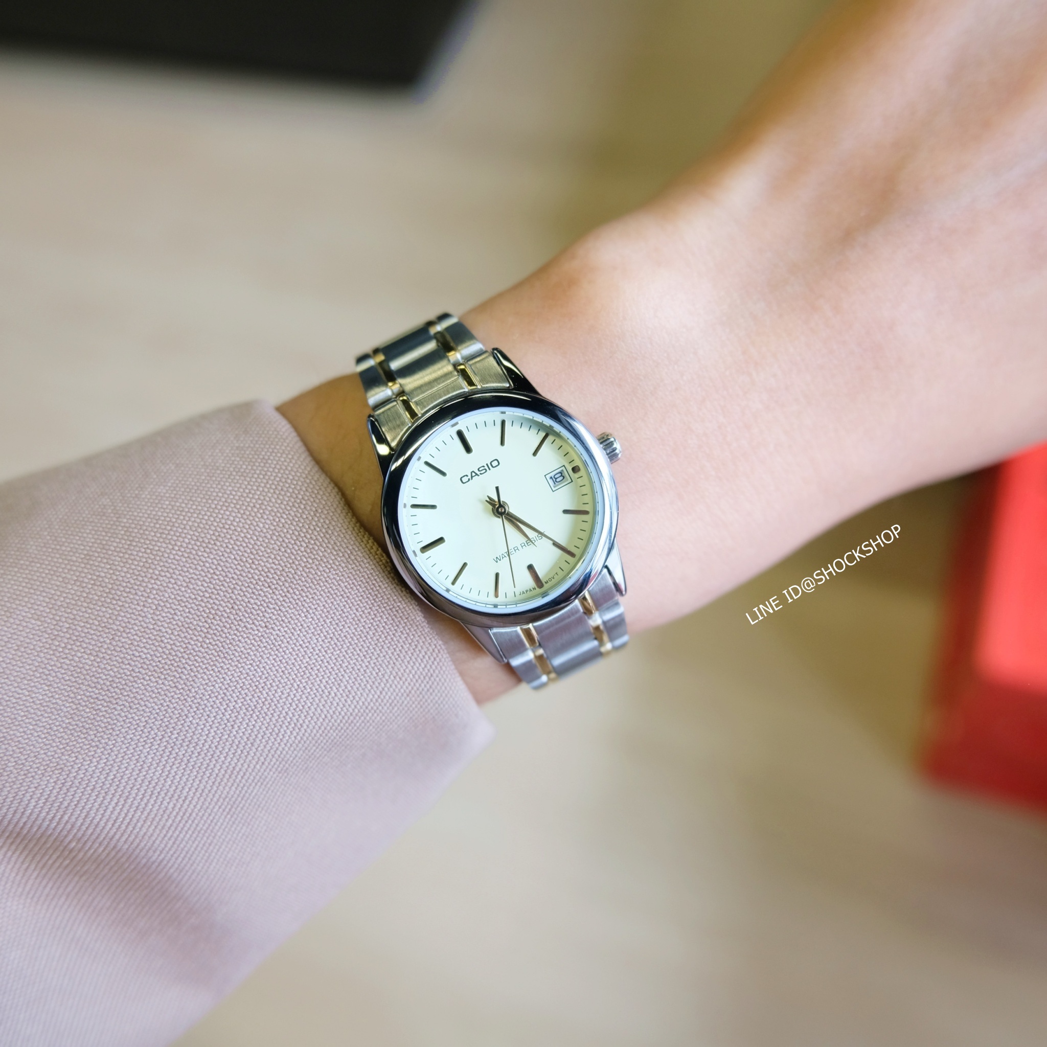 นาฬิกาผู้หญิง Casio รุ่น LTP-V002SG-9A คาสิโอ