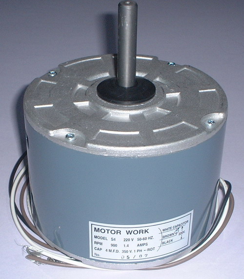 มอเตอร์คอล์ยร้อน แบบกลม 1/4 HP