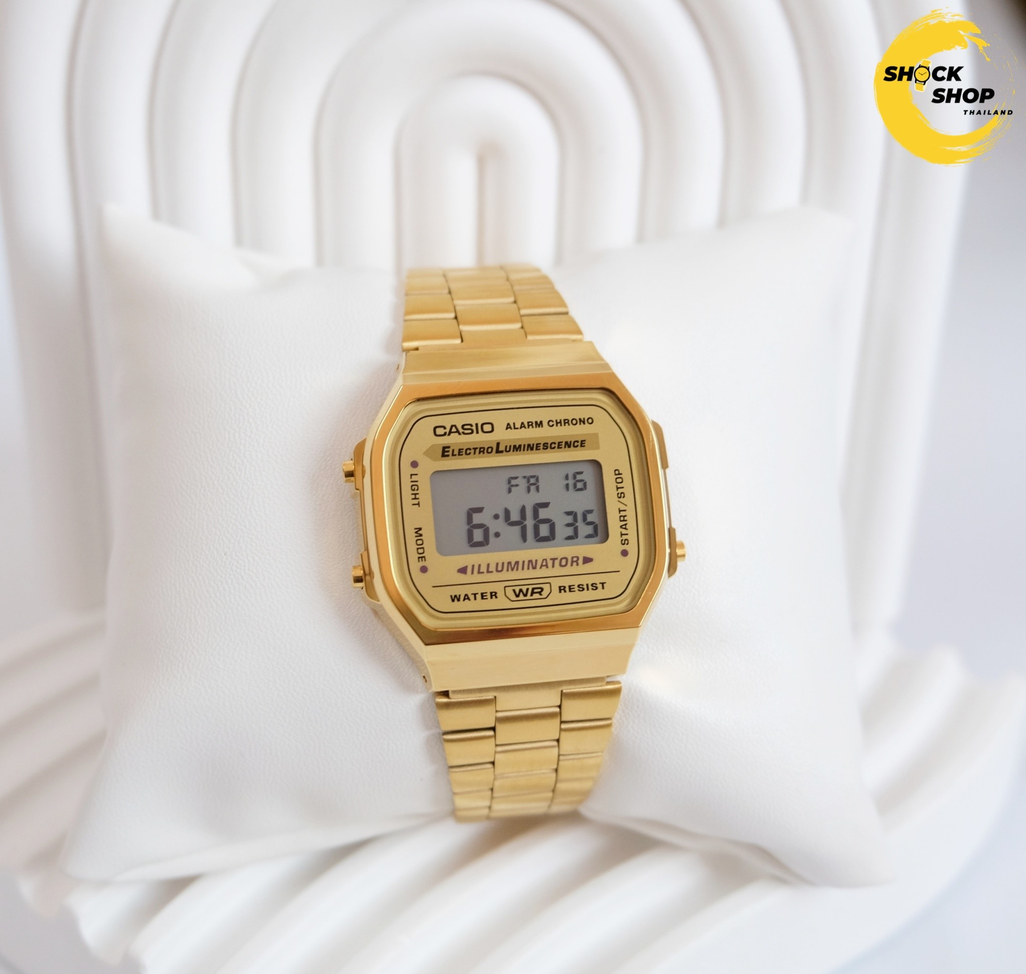 นาฬิกาผู้หญิง Casio รุ่น A168WG-9W คาสิโอ