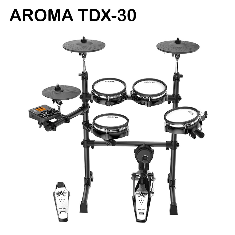 Aroma กลองไฟฟ้า รุ่น TDX-30 กลองไฟฟ้าหนังมุ้งทุกใบ