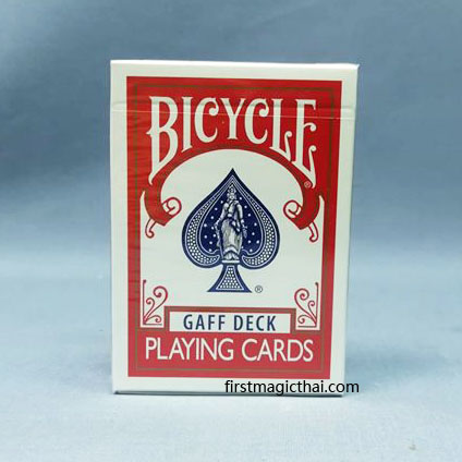 Bicycle Gaff Rider Back Playing Cards (Red)