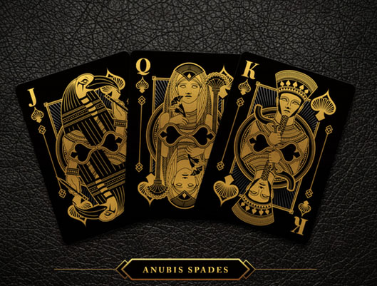 Anubis playing cards
