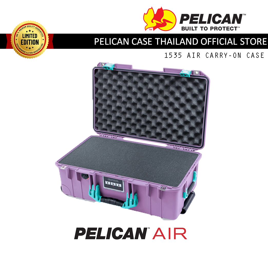 Pelican 1535 Air Case with Foam - Lilac / Teal [Limited Edition]
