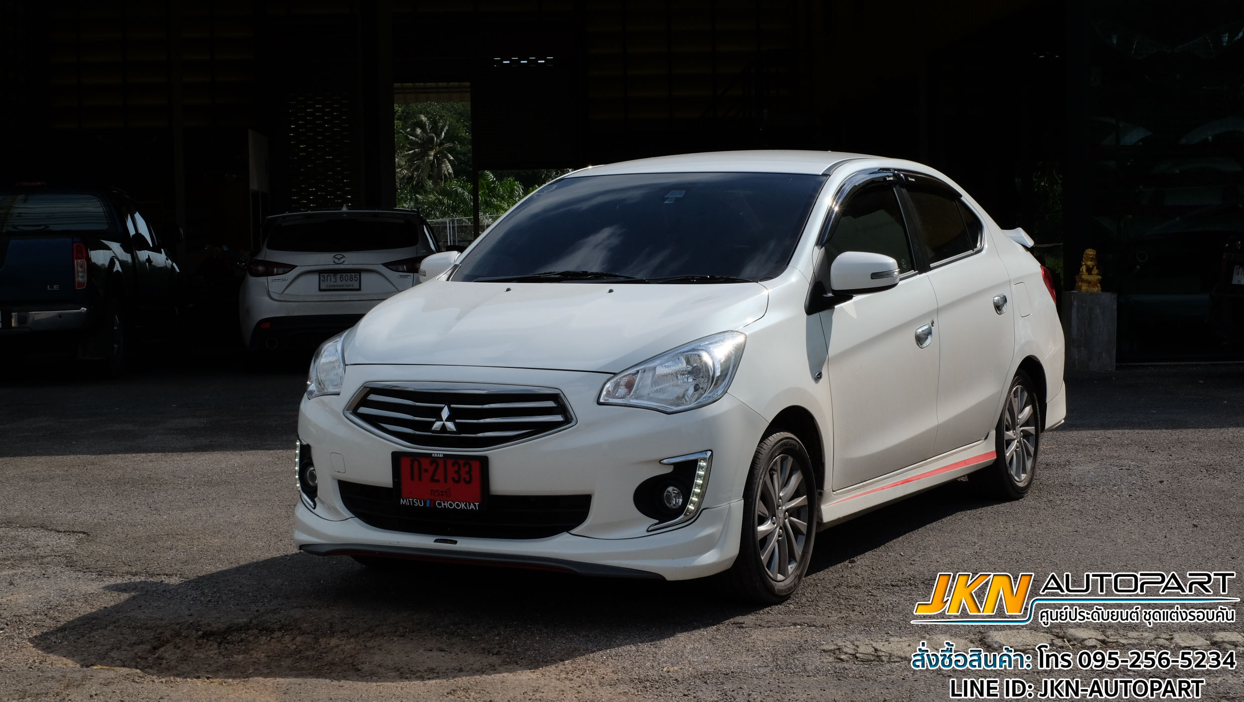 ชุดแต่ง Mitsubishi Attrage 2017 By Armotriz