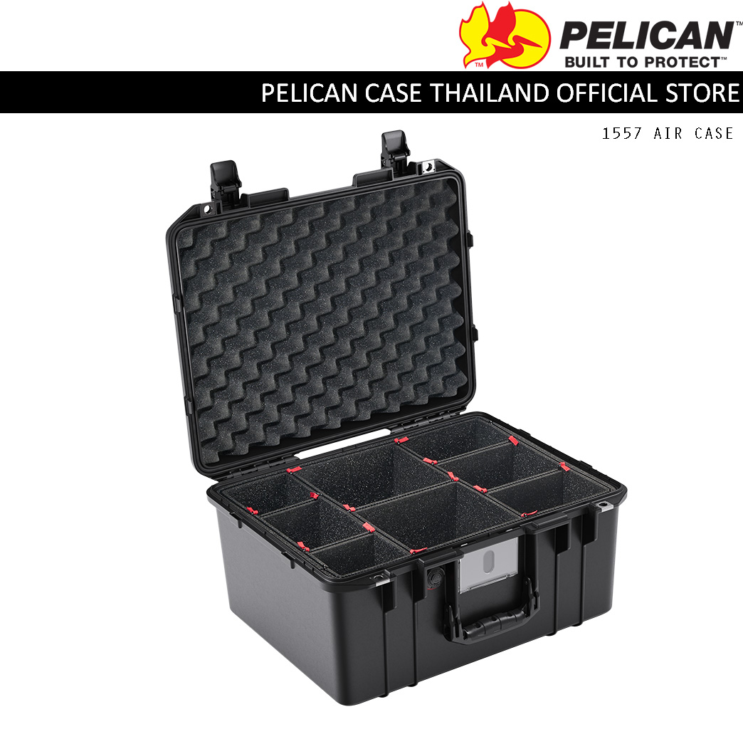 PELICAN 1557 AIR with Trekpak System - Black