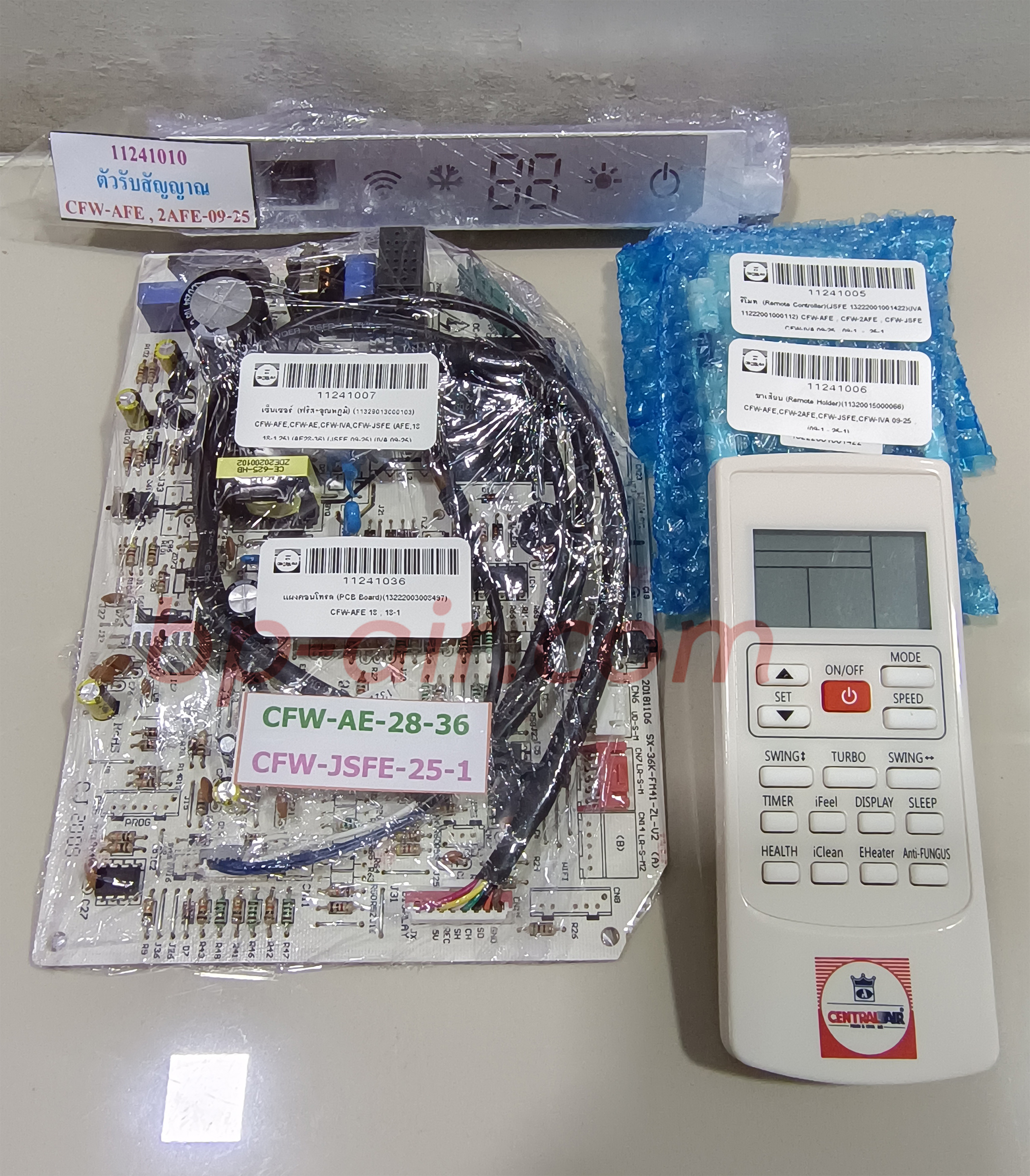 แผงบอร์ดคอยล์เย็น CFW-2AFE18