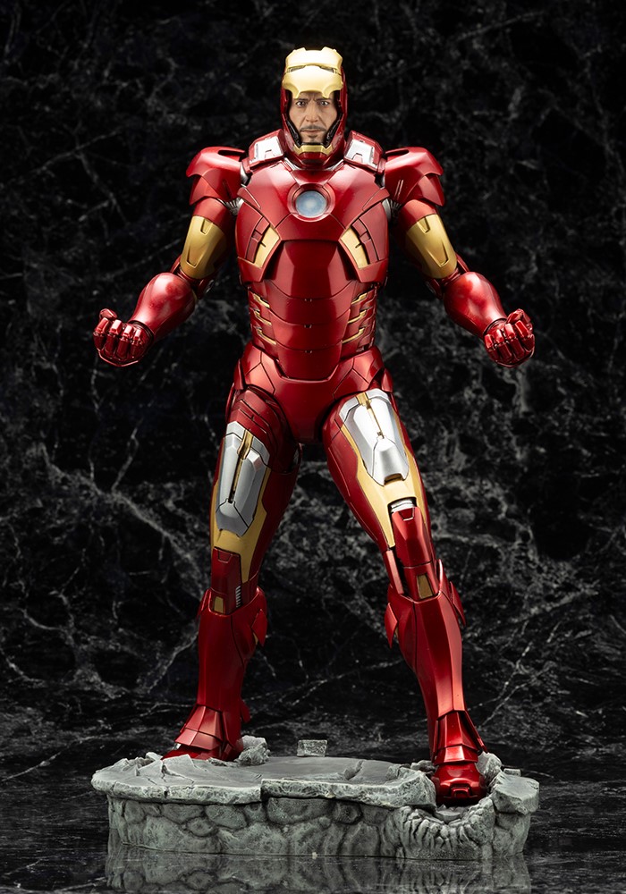 MARVEL AVENGERS MOVIE IRON MAN MARK 7 ARTFX