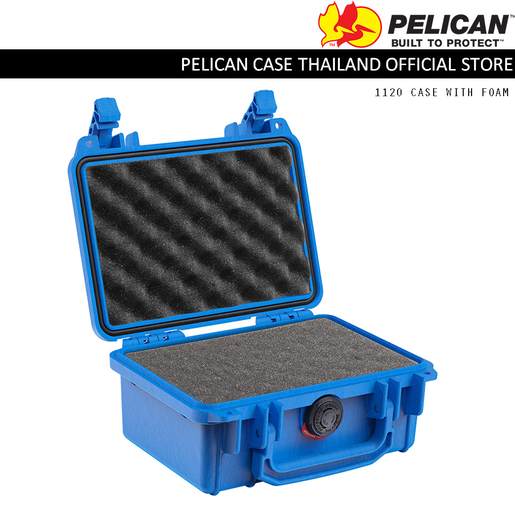 PELICAN 1120 CASE WITH FOAM - BLUE