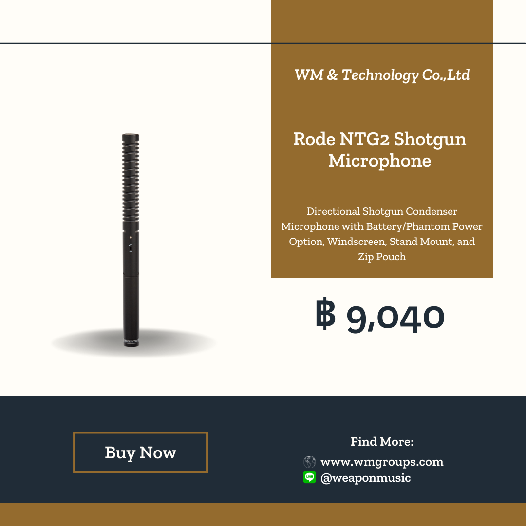 Rode NTG2 Shotgun Microphone