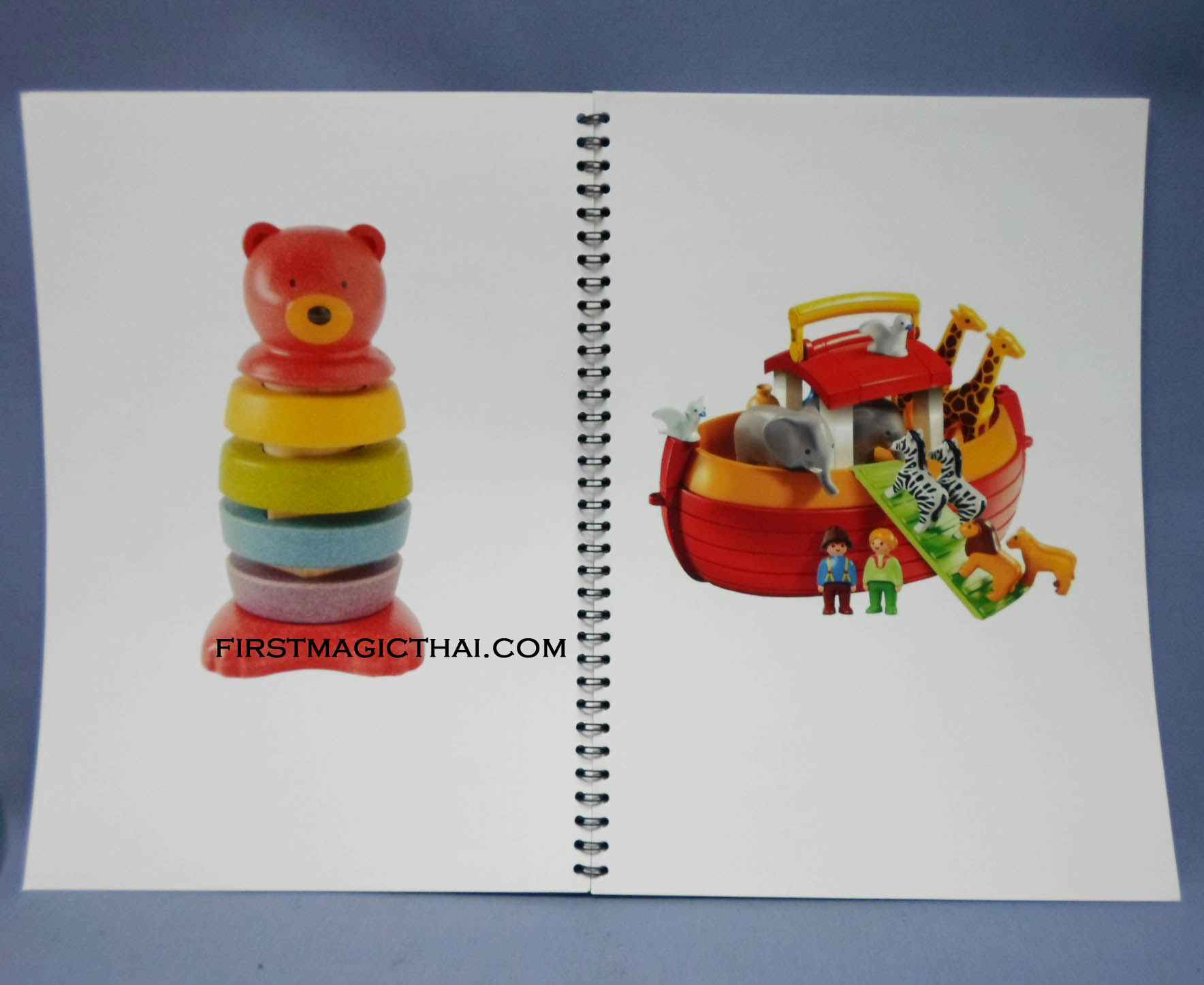 หนังสือเปลี่ยนสี / le catalogue de jouets