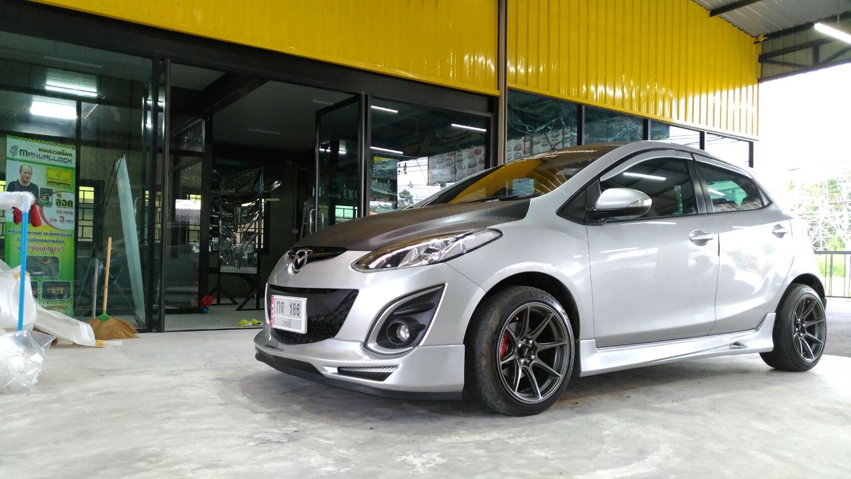 ชุดแต่ง Mazda2 5Dr รุ่น Firewall