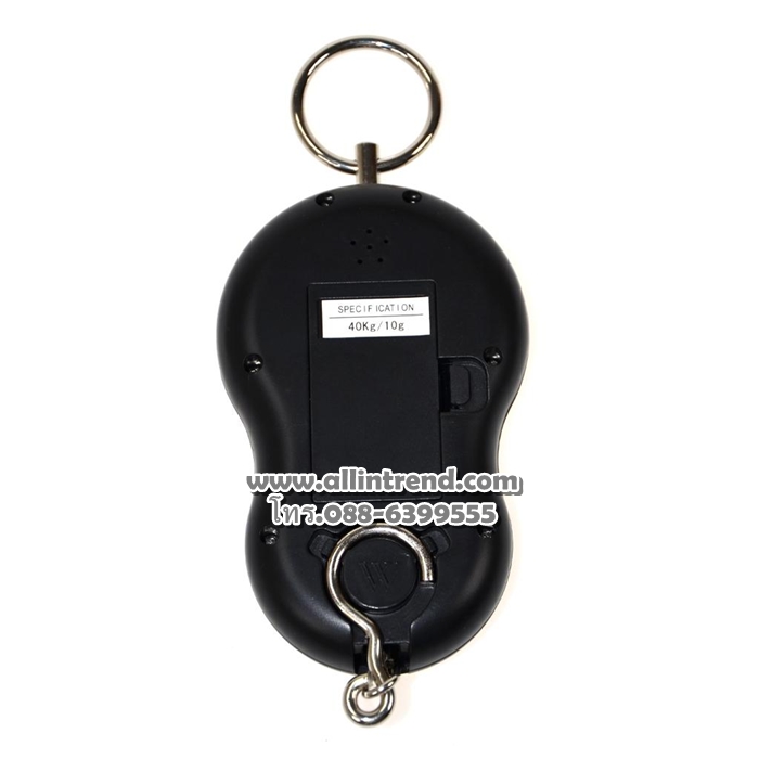 เครื่องชั่งน้ำหนักดิจิตอลแบบพกพา สีดำ