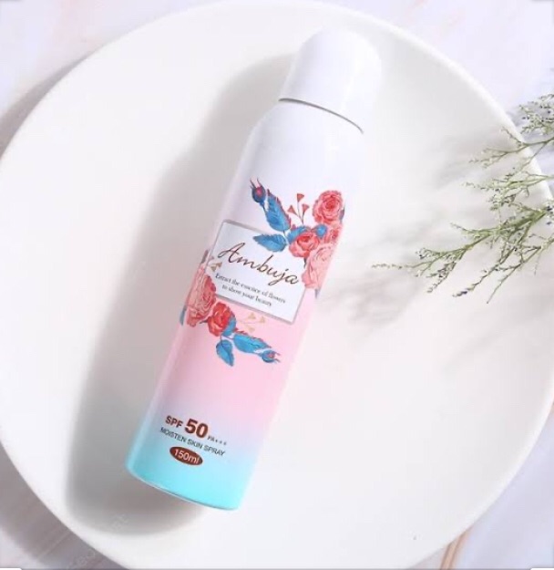 Ambuja Body Sun Spray 150ml. สเปรย์กันแดดตัว แอมบูจา 150 มิลลิลิตร
