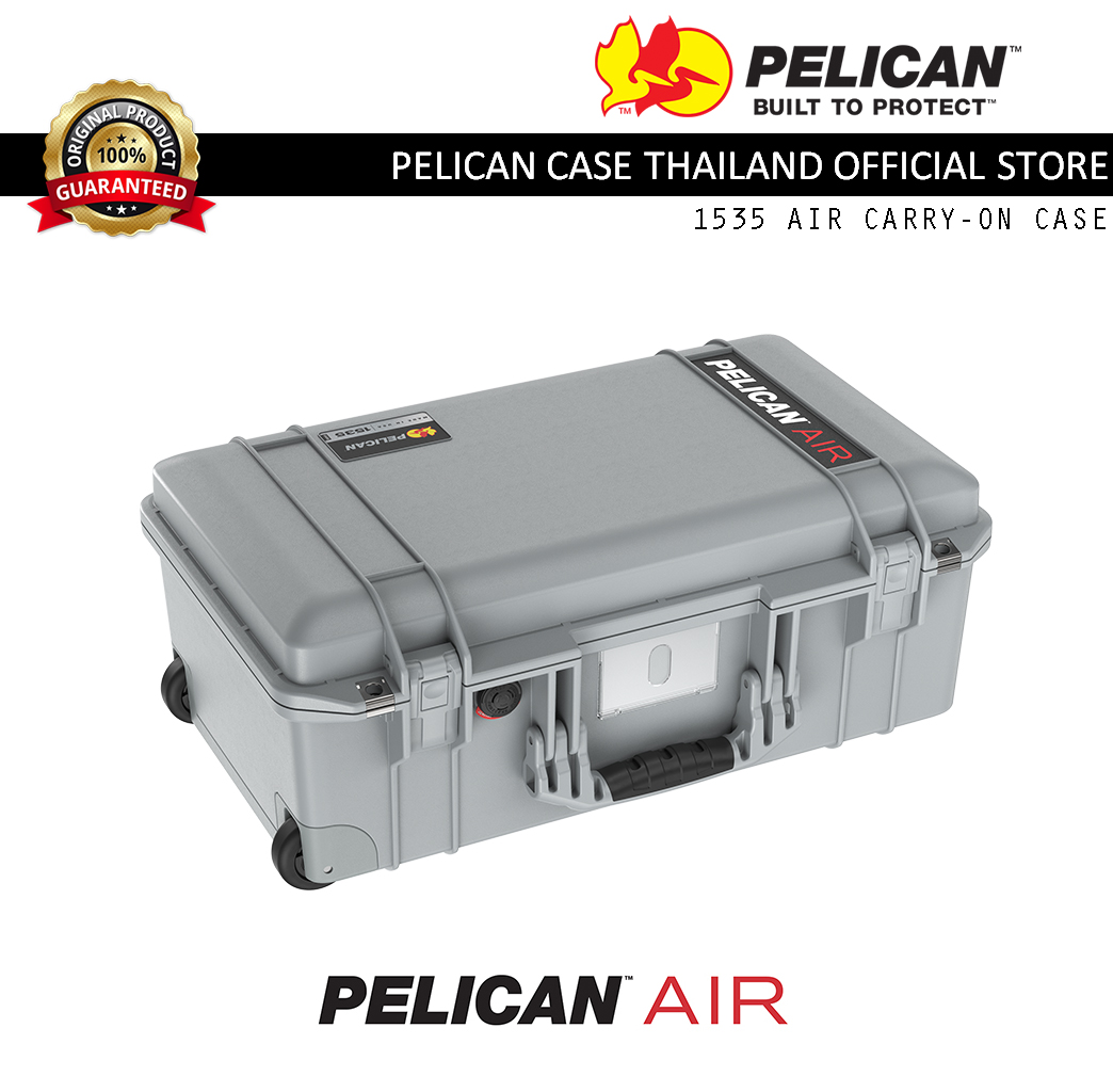 PELICAN 1535 Air with Padded Dividers - Silver [ช่องจากโรงงาน Pelican]