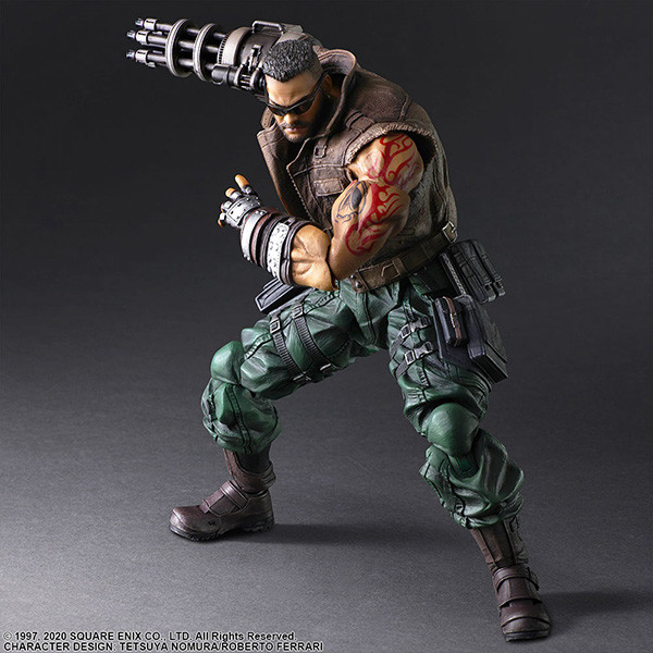 Final Fantasy VII Remake - Barret Wallace - Play Arts Kai - Version 2