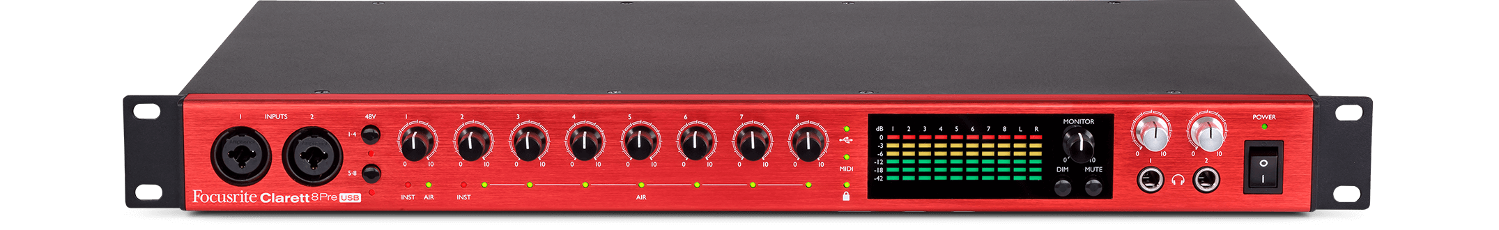 Focusrite Clarett 8 Pre USB