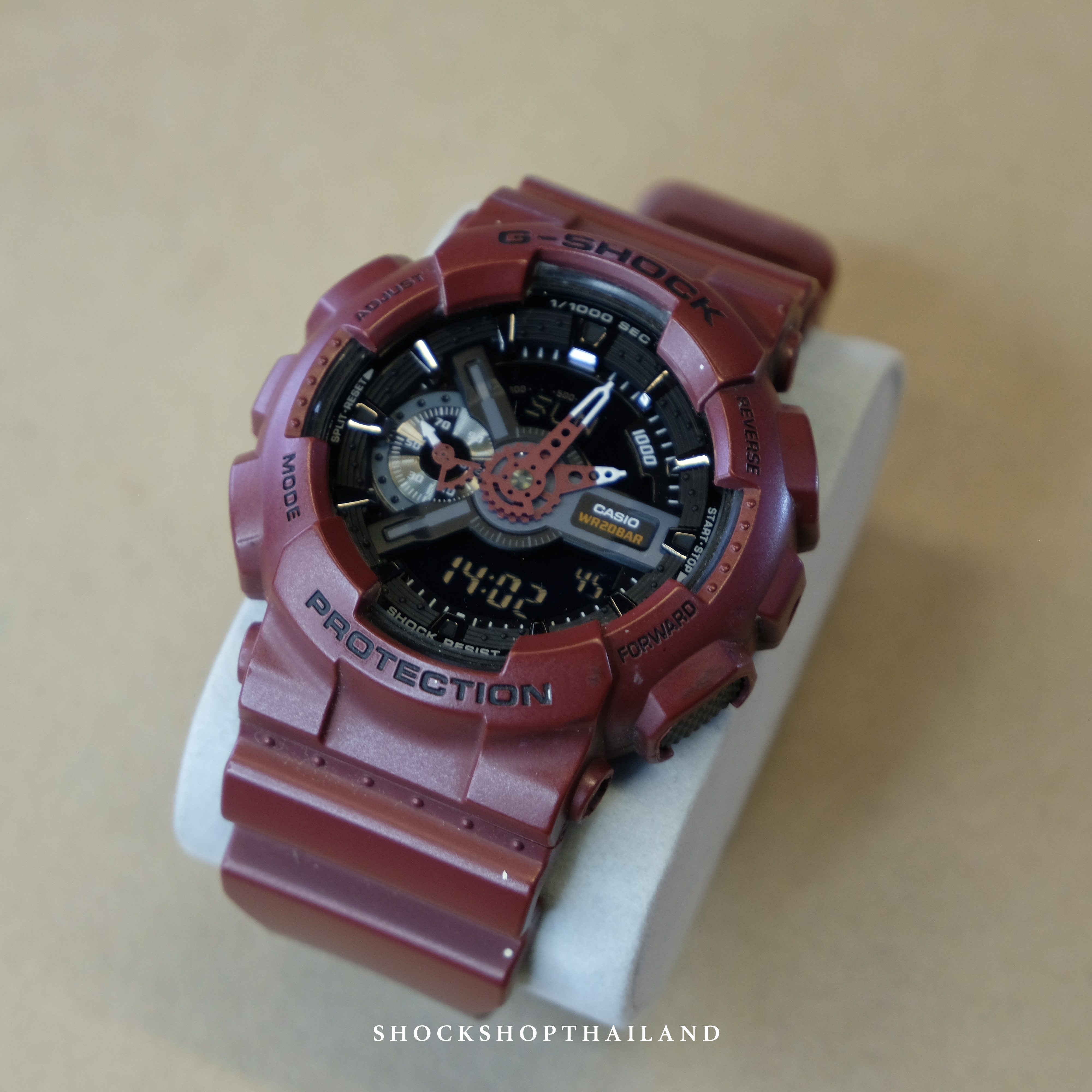Casio G-Shock นาฬิกาผู้ชาย มือสอง ของแท้ รุ่น GA-110EW-4A ซีรีส์ GA-110 จีช็อค