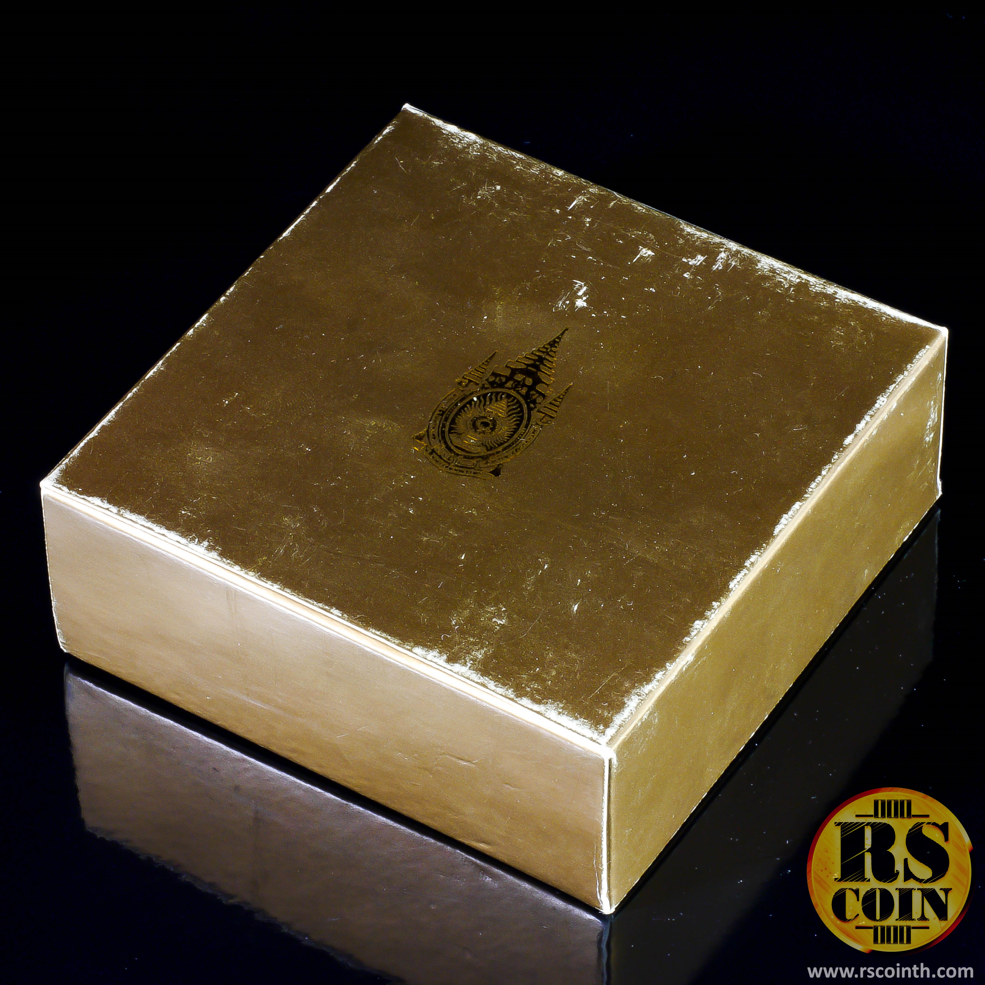 เหรียญกษาปณ์ทองคำขัดเงา เหรียญกษาปณ์ที่ระลึกพระบาทสมเด็จพระปรมินทรมหาภูมิพลอดุลยเดช เนื่องในโอกาสพระราชพิธีมหามงคลเฉลิมพระชนมพรรษา 80 พรรษา 5 ธันวาคม 2550