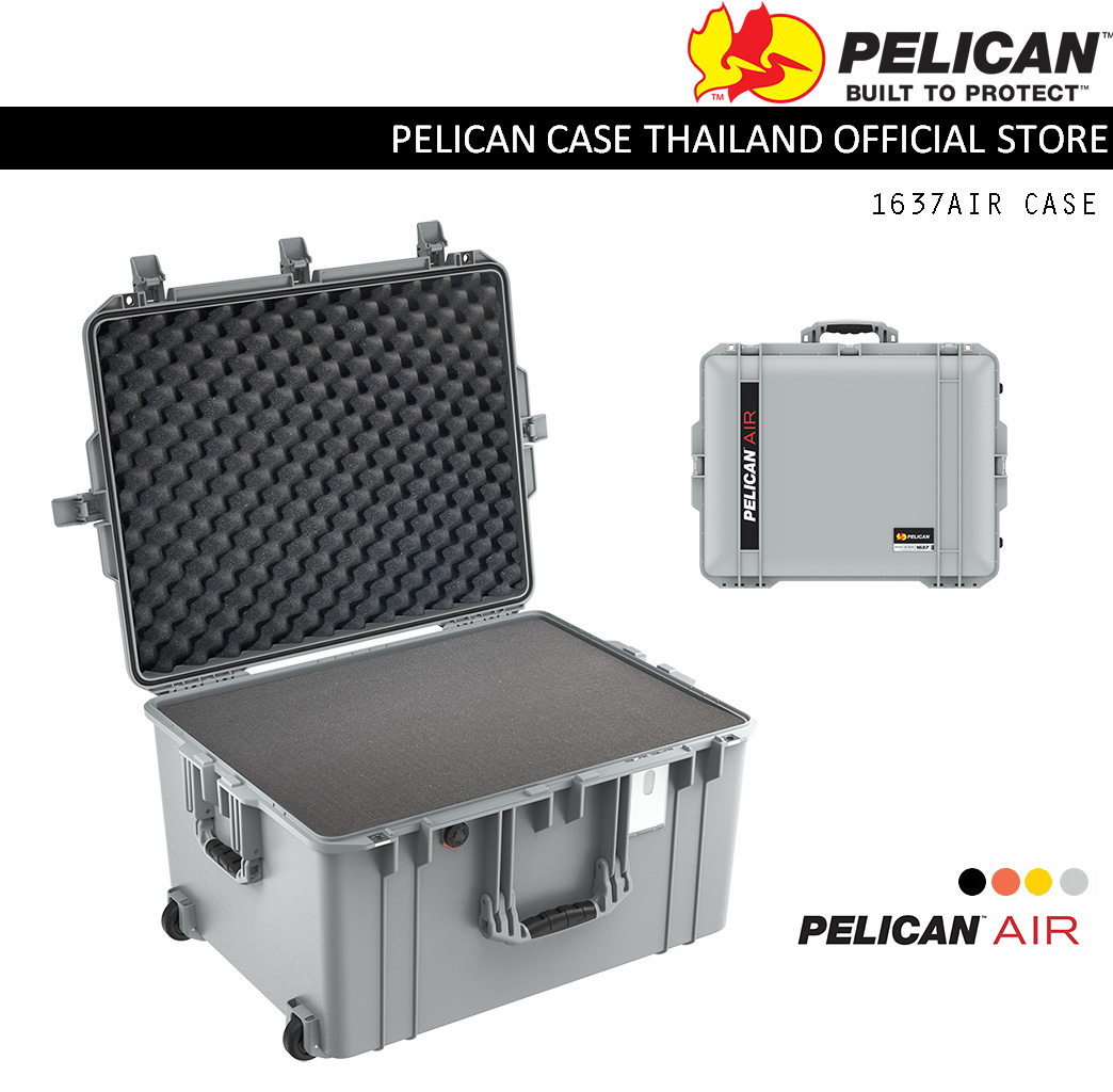 PELICAN 1637 Air with Foam - Sliver