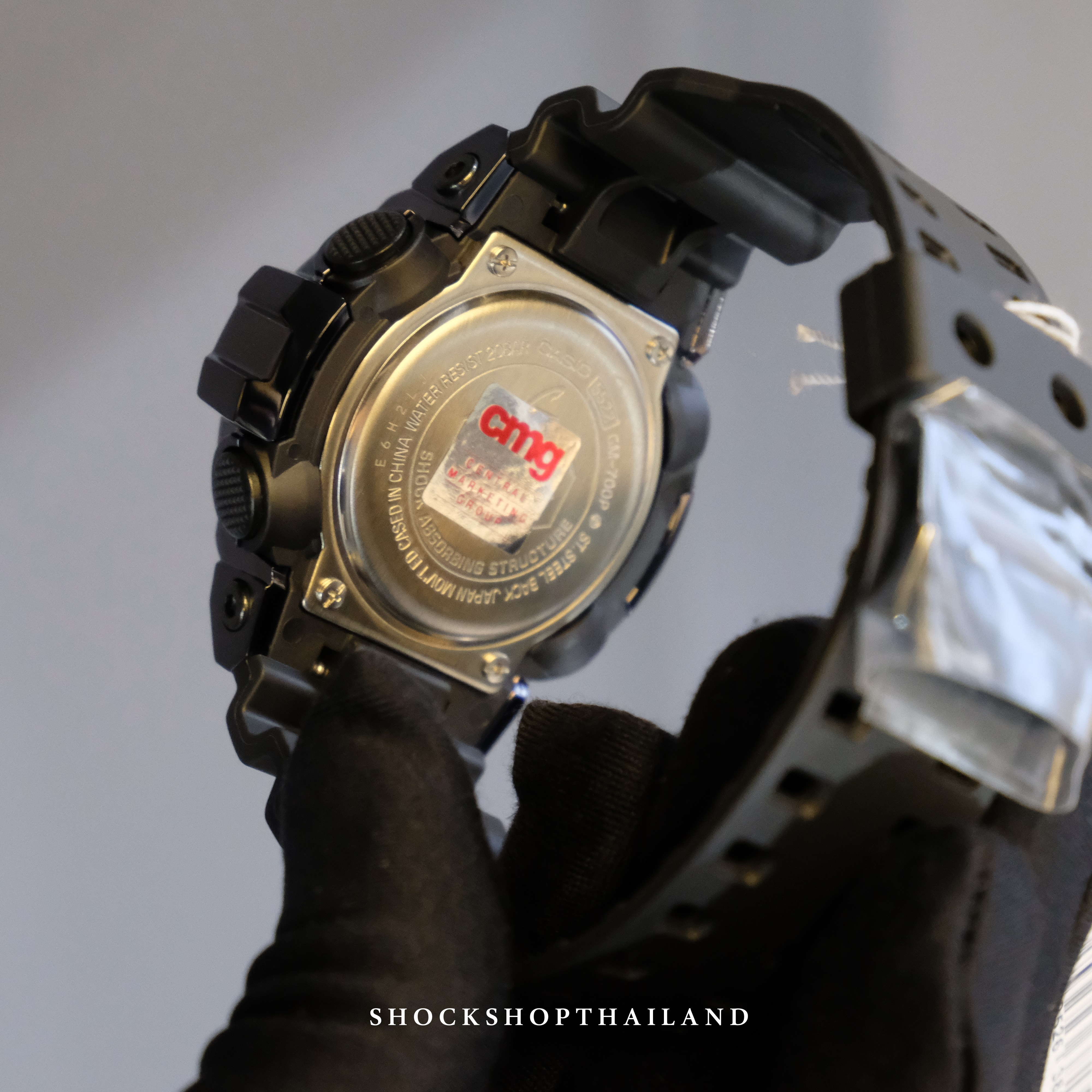 Casio G-Shock นาฬิกาผู้ชาย รุ่น GM-700P-6A ซีรีส์ 700 จีช็อค G-STEEL