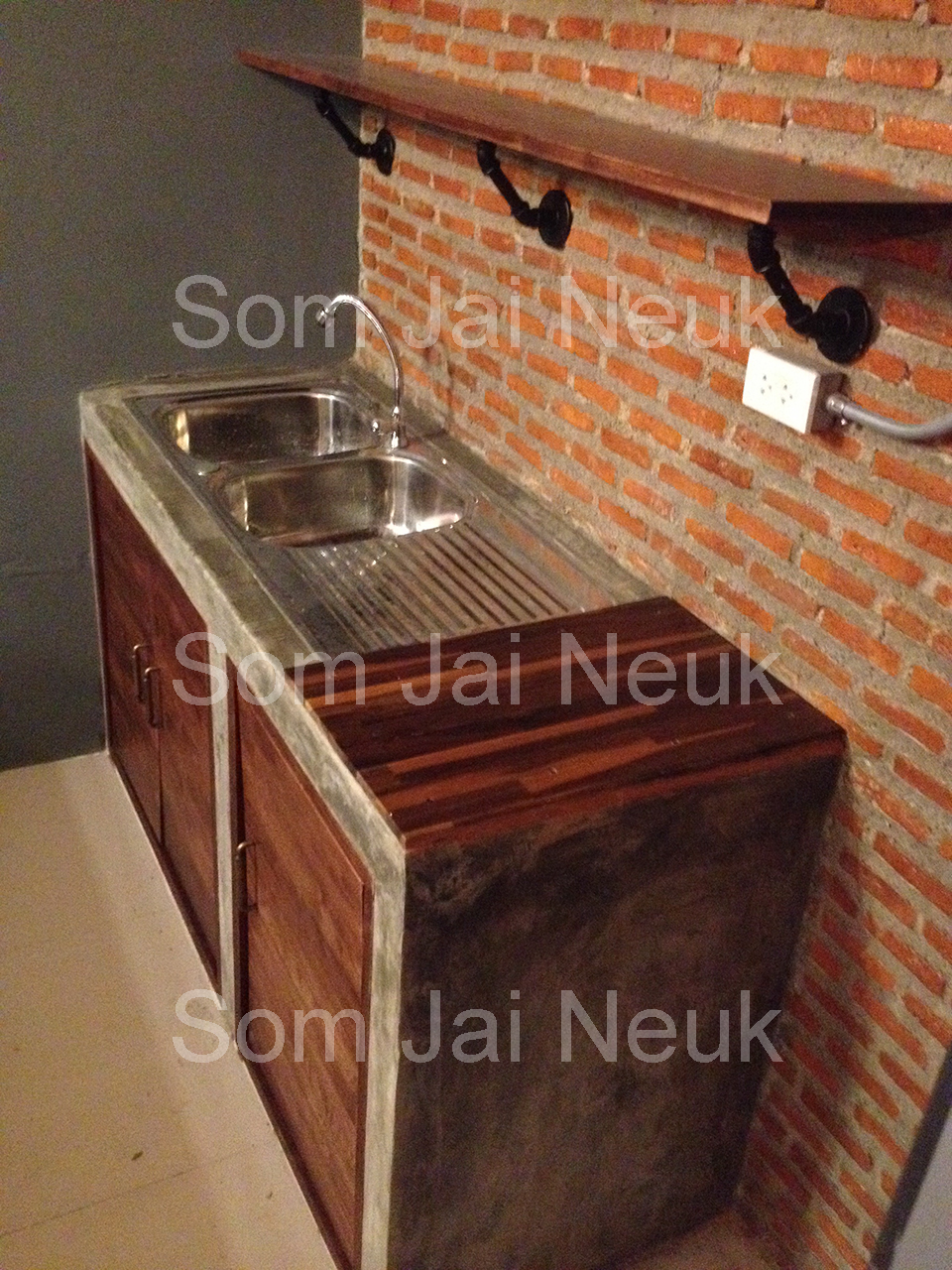 ตกแต่งภายในร้านกาแฟ Caffe O Te @มีนบุรี