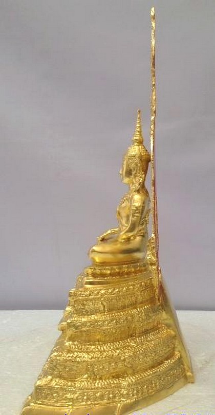 พระ สมเด็จองค์พระปฐม 5 นิ้ว ลงรัก ปิดทอง