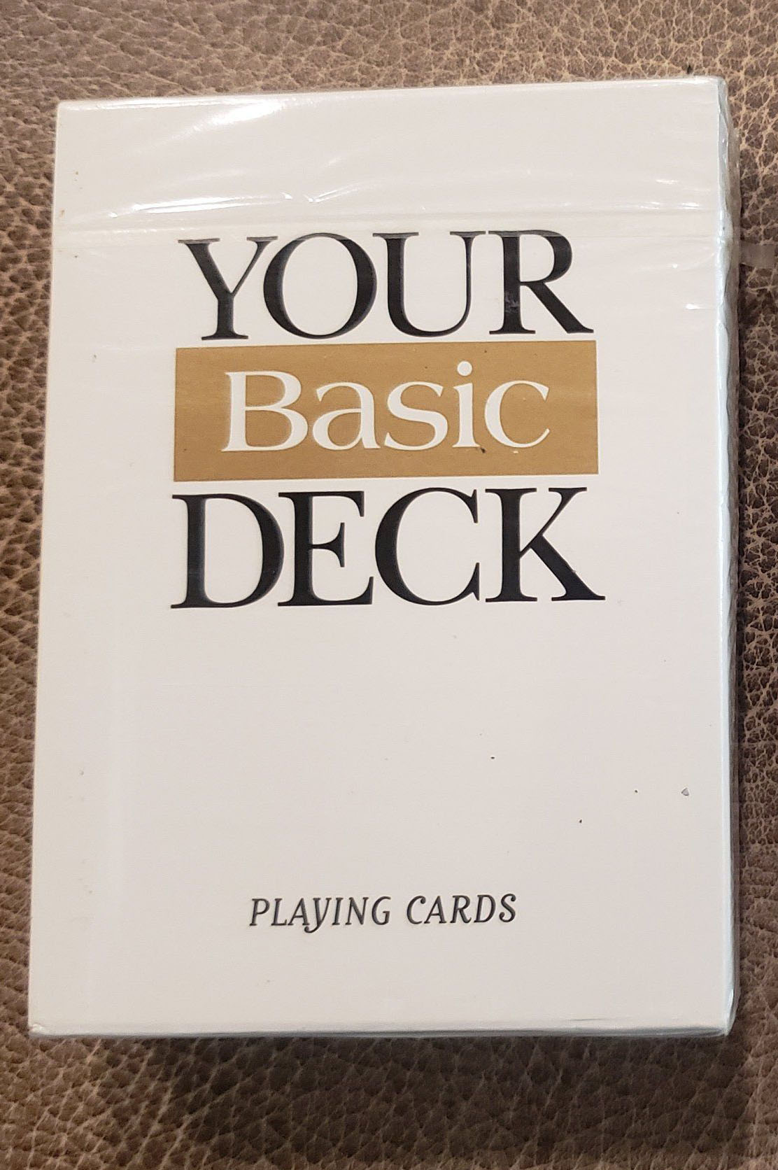 Your Basic Deck Playing Cards