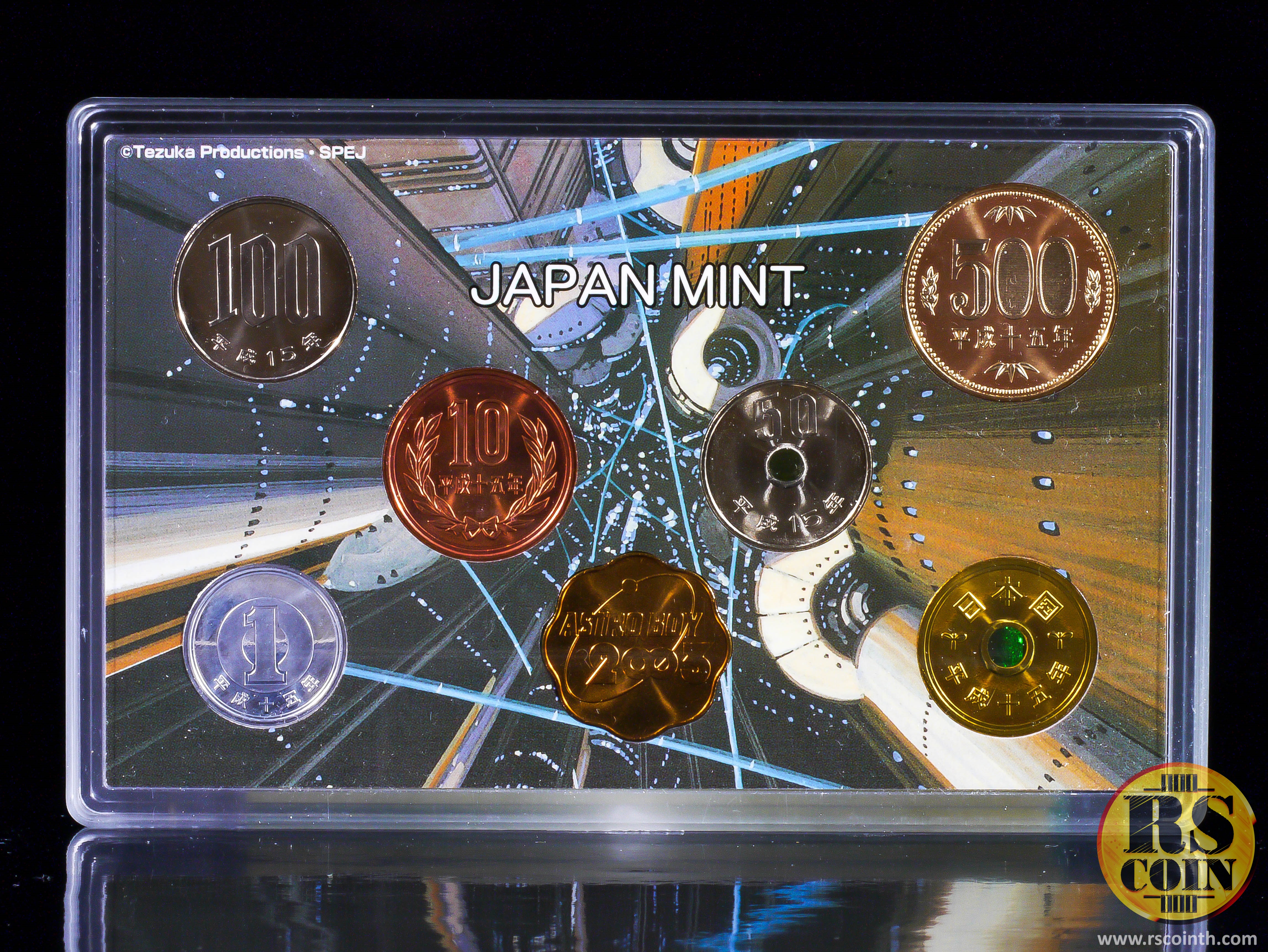 The Birth of “Astro Boy” 2003 Japan Coin Set