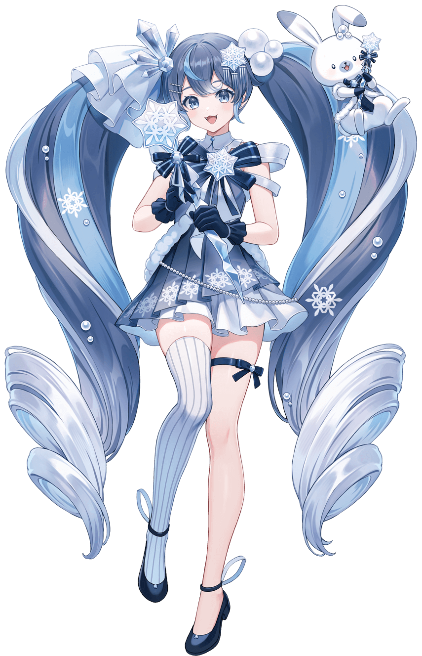 Figma Snow Miku Crystal Snow ver.