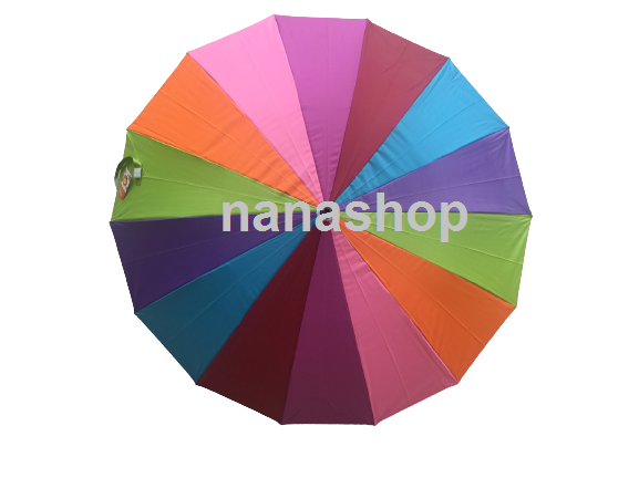 ร่มตอนเดียว22นิ้ว 14 ก้าน สีรุ้ง ผ้าร่มยูวี ร่มราคาถูก ขายปลีกและส่ง ร่มราคาส่ง