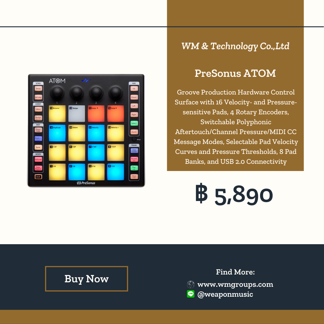 PreSonus ATOM - B Stock Demo